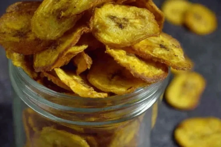 chips-de-banane-a-la-friteuse-a-air