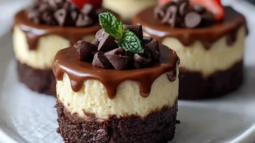 mini-cheesecakes-au-brownie
