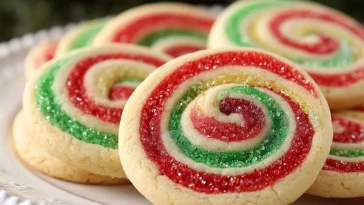 Biscuits Tourbillonnés de Noël