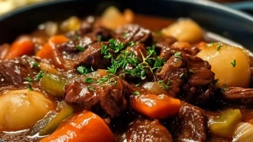 Boeuf Bourguignon à la Guinness