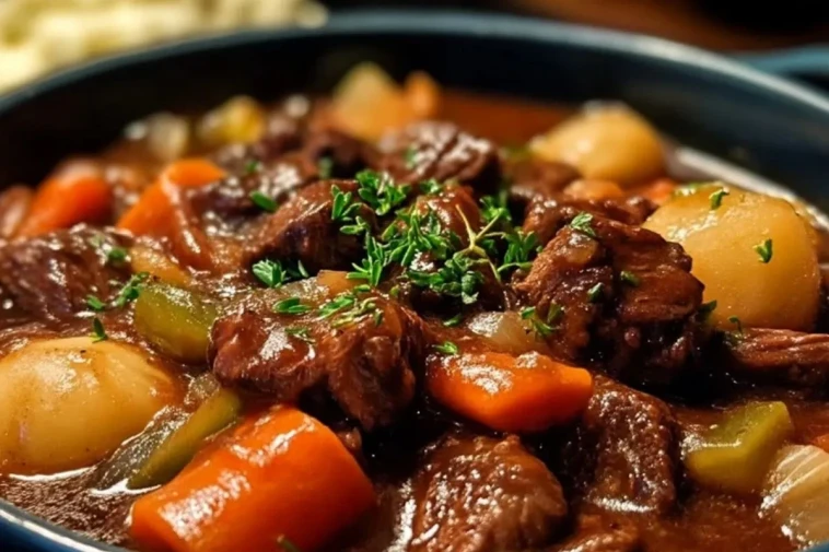 Boeuf Bourguignon à la Guinness