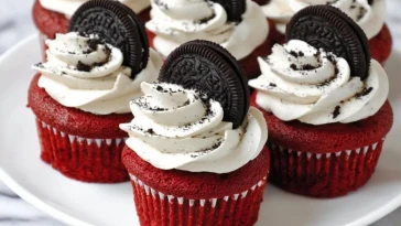 Cupcakes Red Velvet Ultra Riche Aux Oreos