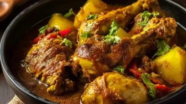 Curry De Poulet À La Jamaïcaine