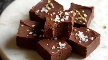 Fudge Au Fromage Blanc Riche En Protéines