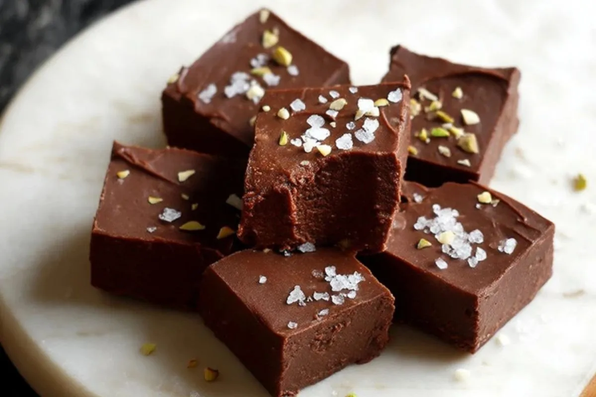 Fudge Au Fromage Blanc Riche En Protéines