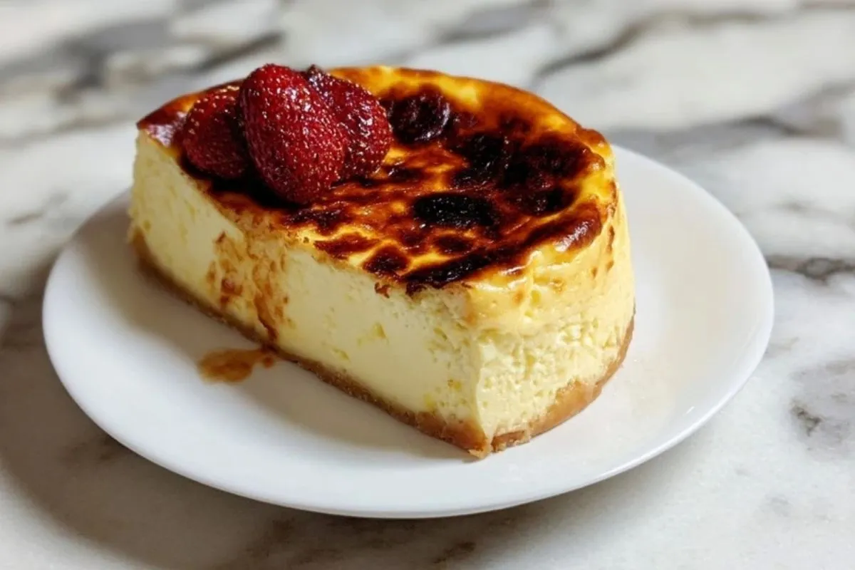 Gâteau De Fromage Blanc Aux Oeufs