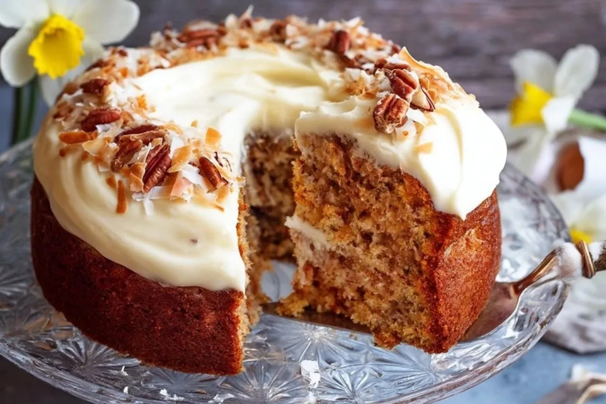 Gâteau Hummingbird à la Noix de Coco