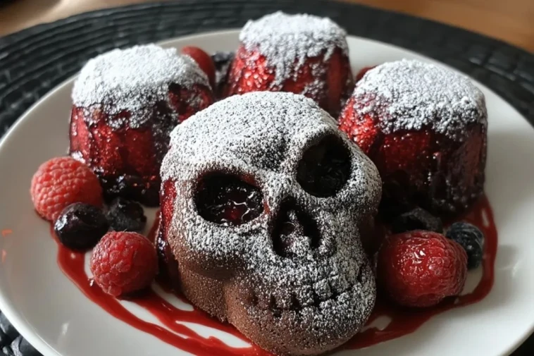 Gâteaux En Tête de Mort
