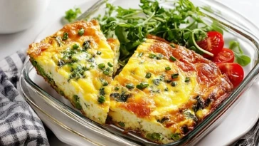 Gratin De Fromage Blanc Et Oeufs