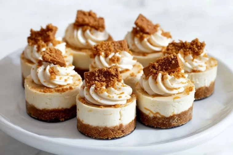 Mini Cheesecakes Biscoff