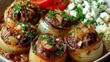 Oignons Farcis Grecs