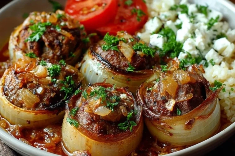 Oignons Farcis Grecs