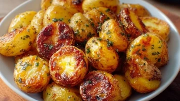 Pommes De Terre Nouvelles Rôties Croquantes