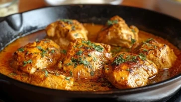 Poulet Crémeux à la Poêle