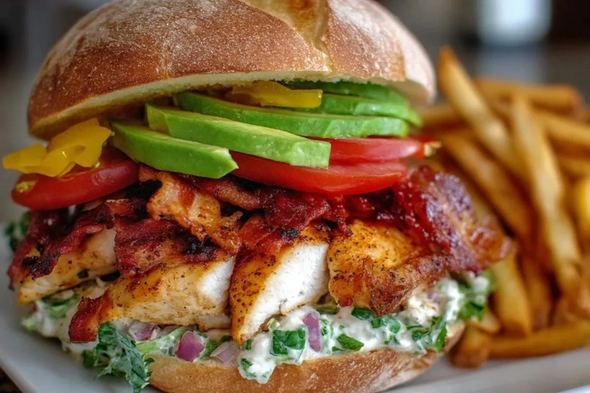 Sandwich Club Poulet Chargé