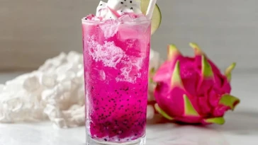 Soda Sale De Fruit Du Dragon