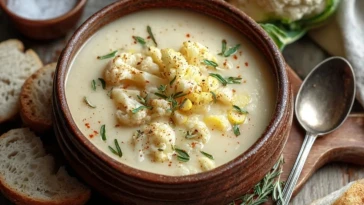 Soupe Délicieuse au Chou-Fleur