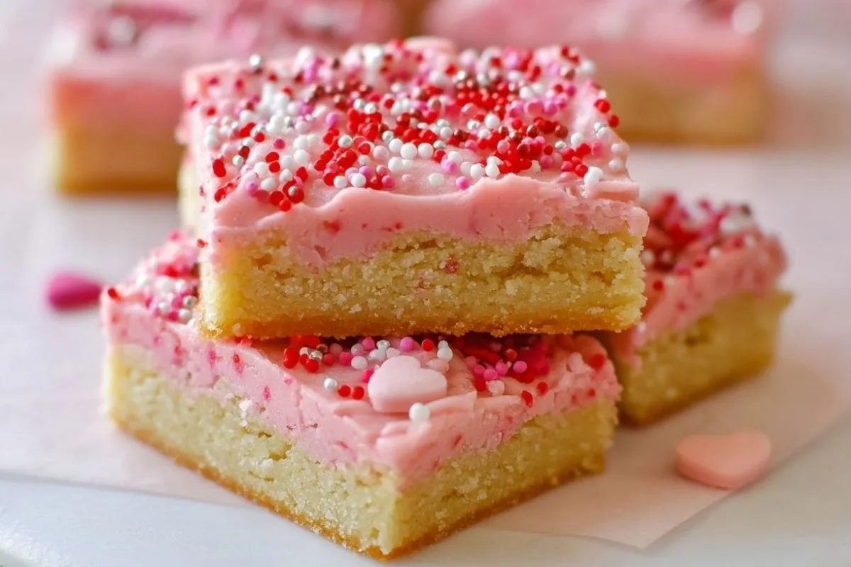 Barres Sucrées Givrées pour la Saint-Valentin