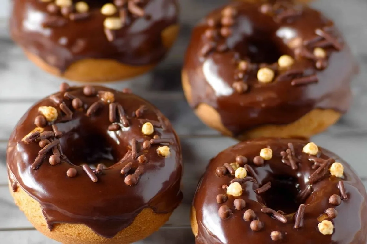 Beignets à la Banane avec Ganache au Chocolat