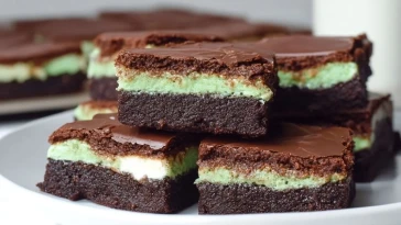 Brownies à la Menthe