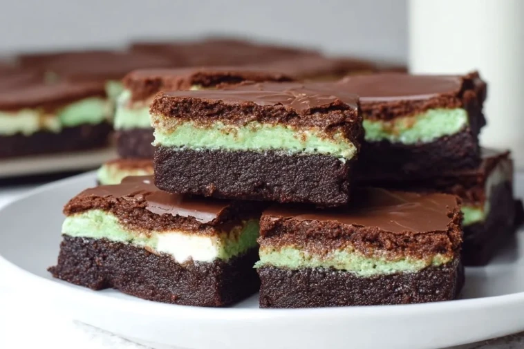 Brownies à la Menthe