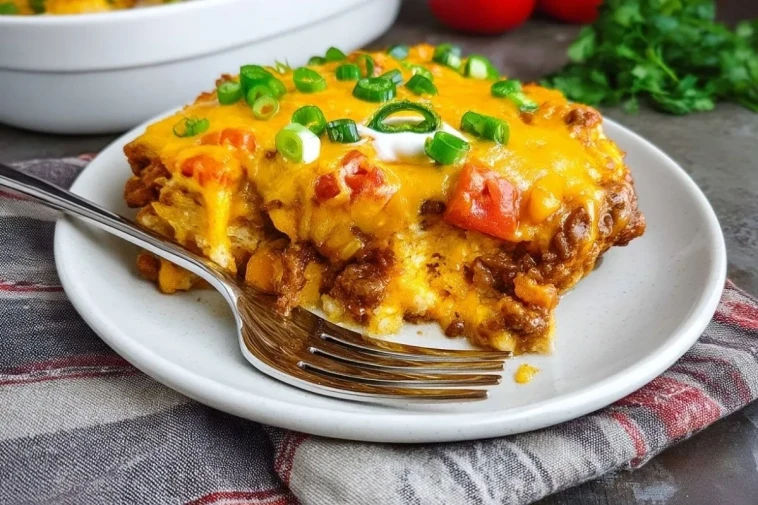 Casserole Tex-Mex Au Fromage