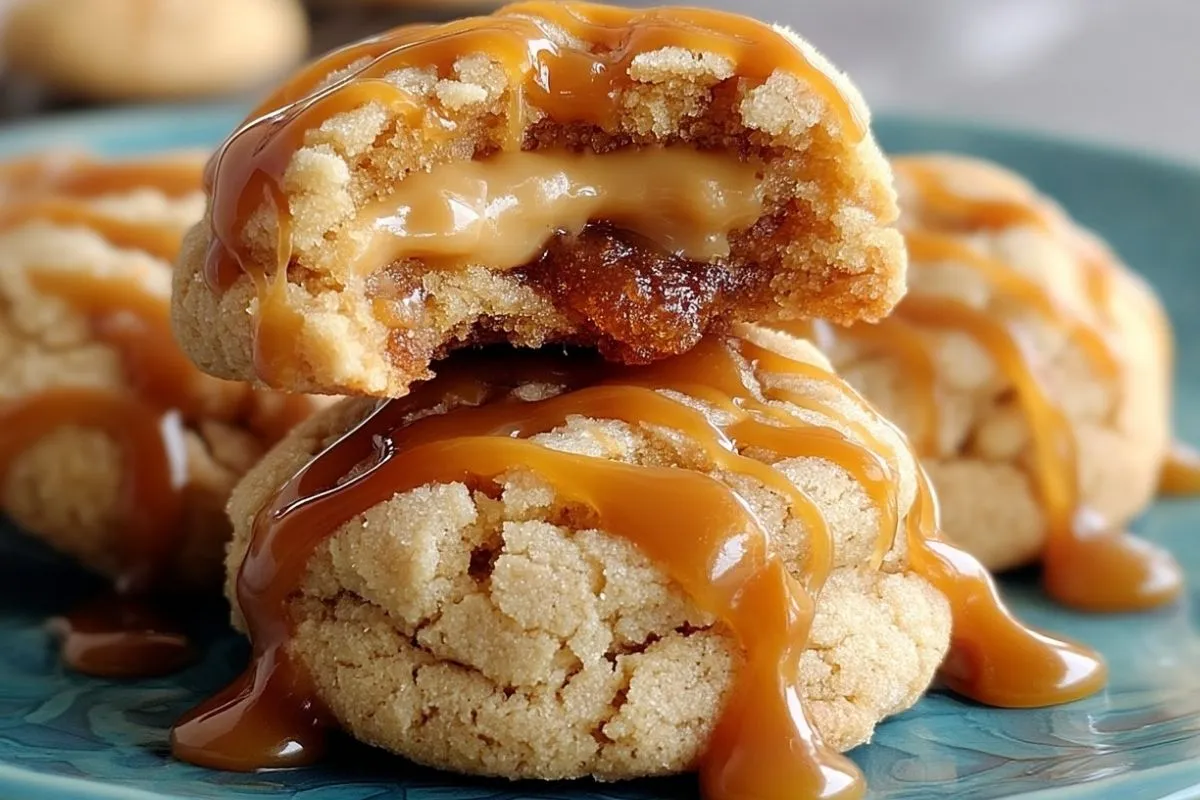 Cookies Au Caramel Et Fromage Frais