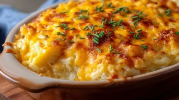 Gratin De Pommes De Terre Au Fromage