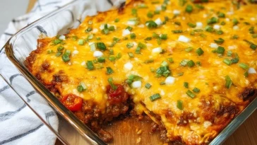 Lasagne Mexicaine Au Fromage