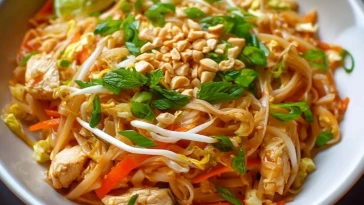 Pad Thaï Au Poulet