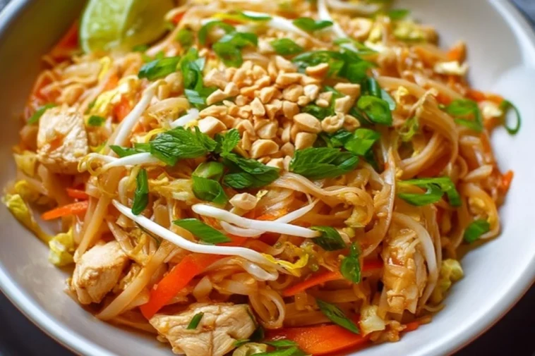 Pad Thaï Au Poulet