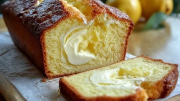 Pain Au Citron Et Fromage À La Crème
