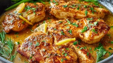 Poulet À LAil Et Au Beurre
