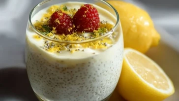 Pudding Chia Citron Crème