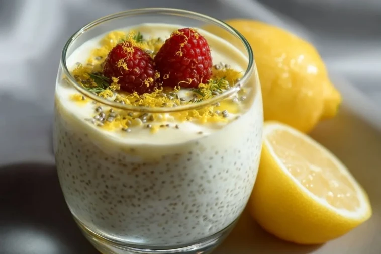 Pudding Chia Citron Crème