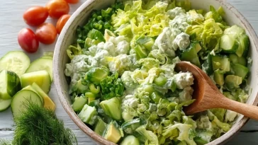 Salade Verte Crémeuse
