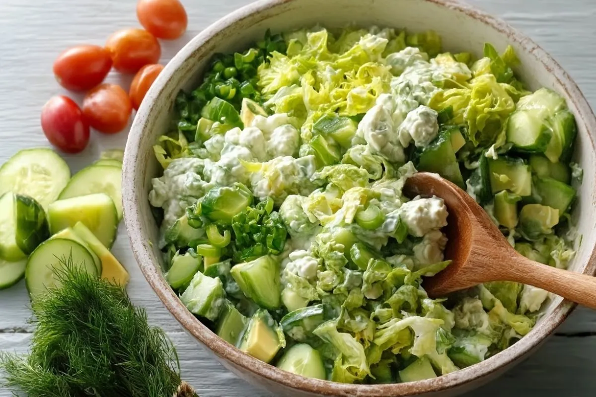 Salade Verte Crémeuse