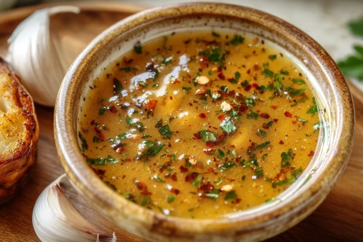 Sauce Ail Beurre Cajun Épicée